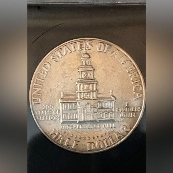 1776 1976 Kennedy Half Dollar Authenticated Uncirculated - Picture 3 of 5